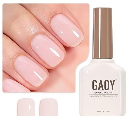 GAOY Sheer Light Pink Gel Nail Polish Review: Is It Worth the Hype for At-Home Manicures?