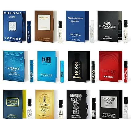Cologne Samples for Men – 12 Designer Fragrance Brands Review: Is This Sampler Worth It?