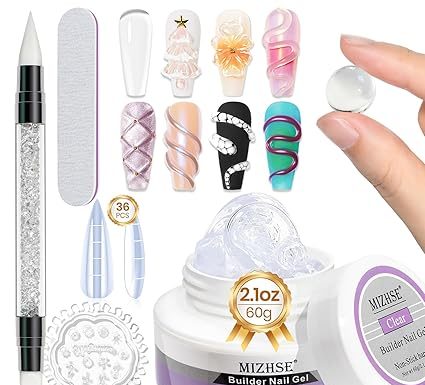 MIZHSE Solid Builder Gel for Nails Review: Does It Deliver on Durability & Versatility?