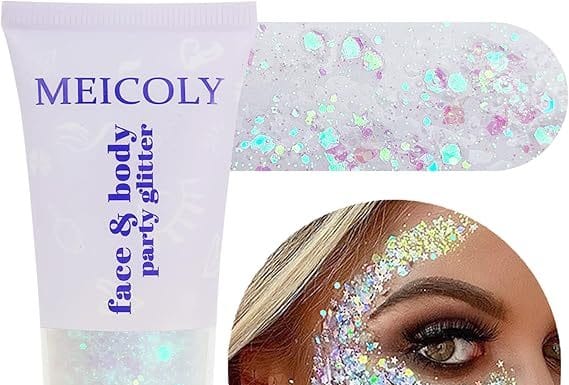 MEICOLY Clear White Body Glitter Review: Is It Worth the Hype for Festivals and More?