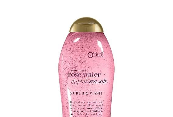 OGX Sensitive + Pink Sea Salt & Rosewater Body Scrub Review: Is It Worth the Hype?