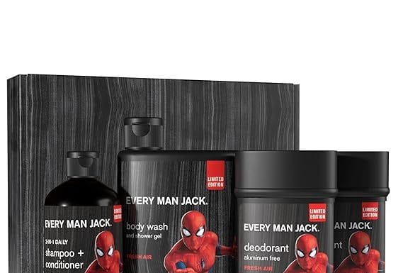 Every Man Jack Spider-Man Body Set Review: A Marvel-Inspired Grooming Experience