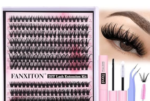 FANXITON DIY Lash Extension Kit Review: Worth the Investment for Flawless Lashes?