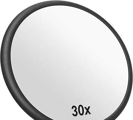30x Magnifying Mirror Review: Is This Travel-Friendly Makeup Tool Worth the Investment?