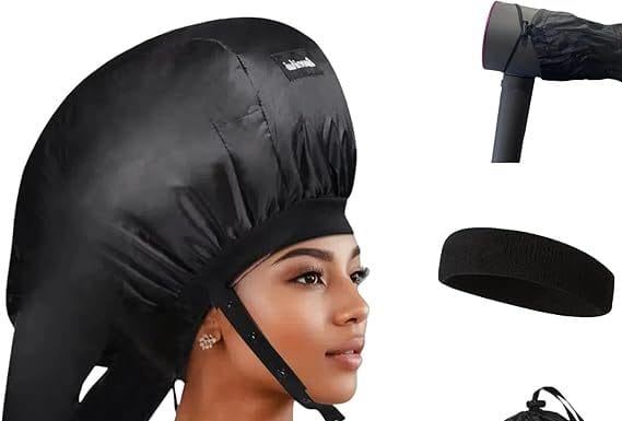 Large Bonnet Hooded Hair Dryer Attachment Review: Worth It for Quick Curly Hair Styling?
