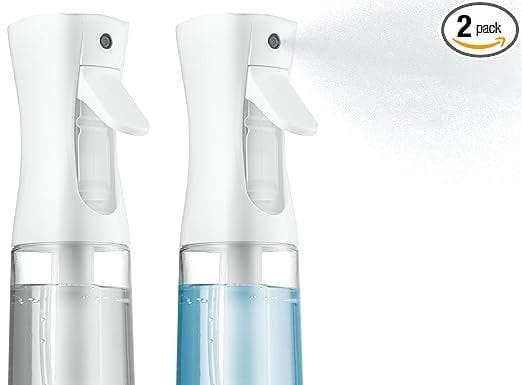 2 Pack Continuous Spray Bottles Review: Essential Tool for Hair Styling & Cleaning?