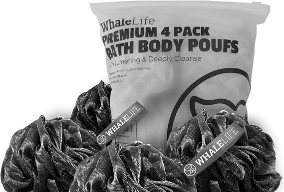 Shower Puff 4 Pack Review: Is the Bamboo Charcoal Mesh Worth the Investment?
