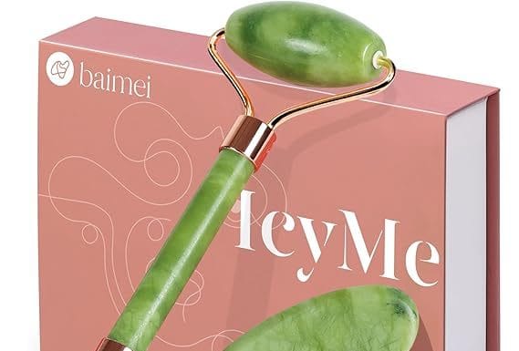 BAIMEI IcyMe Gua Sha & Jade Roller Review: Effective for Puffiness & Redness?