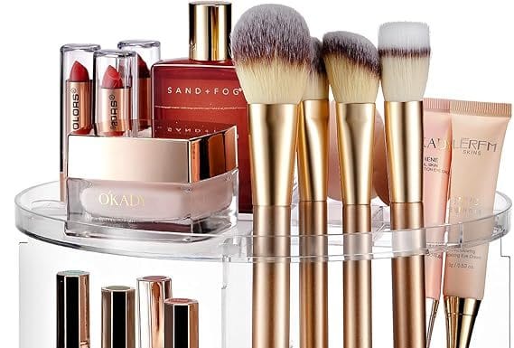Masirs Rotating Makeup Organizer Review: Is It the Perfect Vanity Solution?
