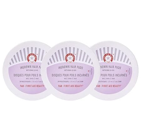 First Aid Beauty Ingrown Hair Pads Review: Effective Solution for Razor Bumps and Exfoliation