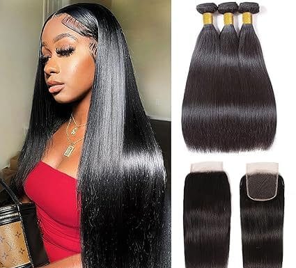 10A Straight Bundles with Closure Review: Is This Brazilian Virgin Hair Worth the Price?