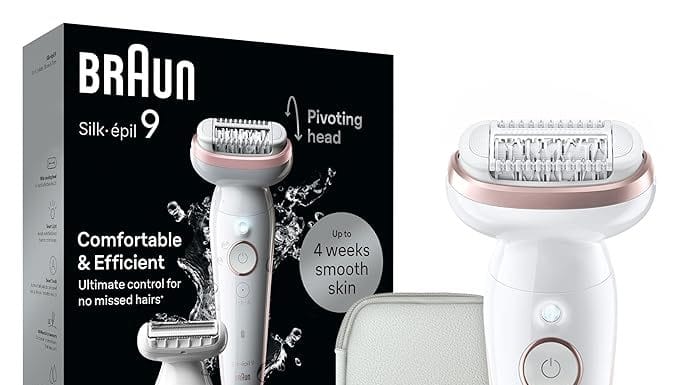 Braun Epilator Silk-épil 9 Review: Is This Wet & Dry Hair Removal Device Worth It?