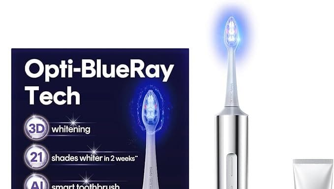 Electric Toothbrush Review: Does the Smart AI & Blue Light Whitening Really Work?