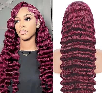 Burgundy Wig Review: Is the 30-Inch Deep Wave Lace Front Worth the Hype?