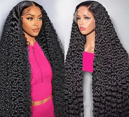 30 Inch Deep Wave Lace Front Wig Review: Is It Worth the Investment for Natural Style?