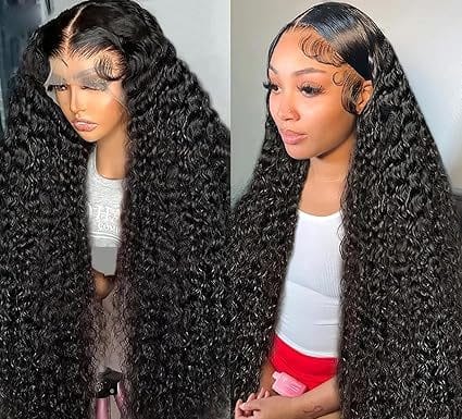 32 inch Deep Wave Lace Front Wig Review: Is It Worth the Investment for Natural Style?