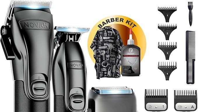 Novah Professional Barber Clippers Review: Is This Kit Worth the Investment for Grooming?