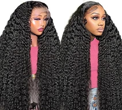 34 Inch Deep Wave Lace Front Wig Review: Is It Worth the Investment for Natural Style?