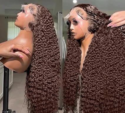 Chocolate Brown Deep Wave Lace Front Wig Review: Worth the Investment or Not?