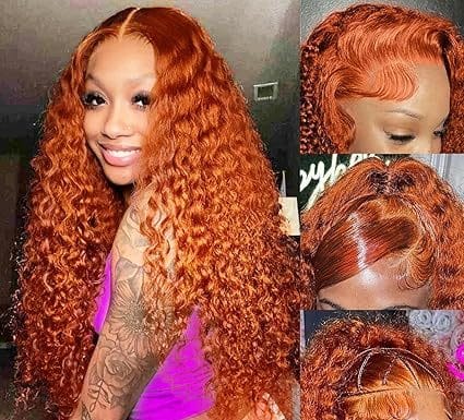 SOEZ 26 Inch Ginger Orange Lace Front Wig Review: Worth the Investment for Stunning Curls?