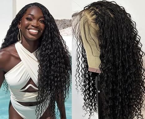 Human Hair Boho Box Braids Wig Review: Is This 22-Inch Full Lace Knotless Wig Worth It?