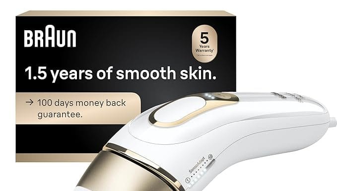 Braun IPL Silk·Expert Pro 5 Review: Is This At-Home Hair Removal System Worth It?