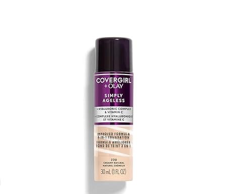 COVERGIRL & Olay Simply Ageless Foundation Review: Does It Really Smooth Wrinkles and Hydrate?