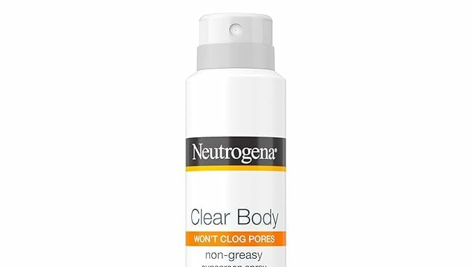 Neutrogena Clear Body SPF 50 Sunscreen Spray Review: Is It the Ultimate Solution for Oily Skin?