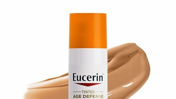 Eucerin Sun Tinted Age Defense Sunscreen SPF 50 Review: Flawless Coverage & Anti-Aging Power