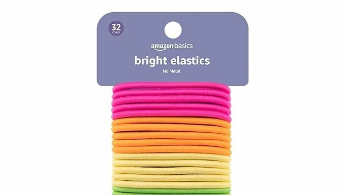 Amazon Basics Pony Tail Hair Ties Review: Durable, Gentle Hold for All Hair Types