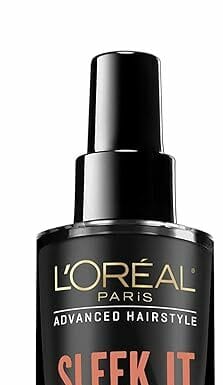 L’Oréal Paris Sleek It Heat Spray Review: Does It Really Protect & Smooth Hair?