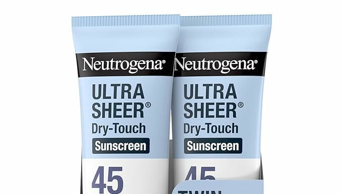 Neutrogena Ultra Sheer Sunscreen Review: Lightweight, Non-Greasy SPF 45 for All-Day Protection
