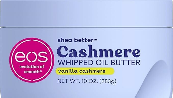 eos Cashmere Whipped Oil Body Butter Review: Is 72-Hour Hydration Worth the Splurge?