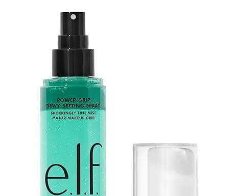 e.l.f. Power Grip Dewy Setting Spray Review: Hydrated, Long-Lasting Makeup for a Fresh Glow