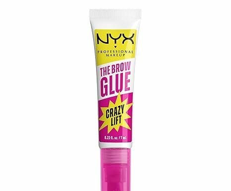 NYX Brow Glue Crazy Lift Review: 16HR Strong Hold, No Crunch, and Perfect Precision