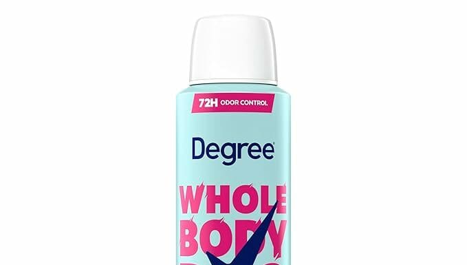 Degree Women Whole Body Deodorant Spray Review: 72H Odor Protection & Aluminum-Free Freshness