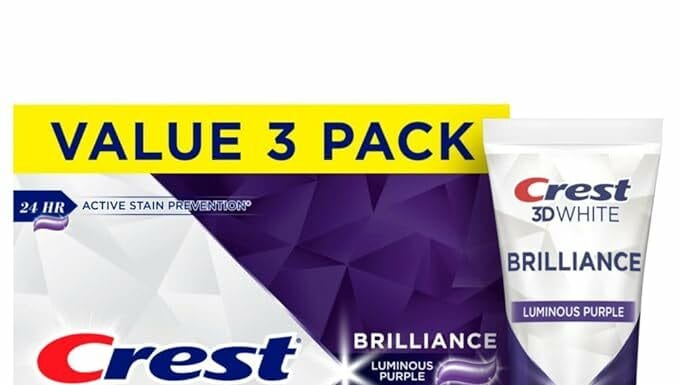 Crest 3D White Brilliance Review: Does This Purple Toothpaste Really Fight Stains and Protect?