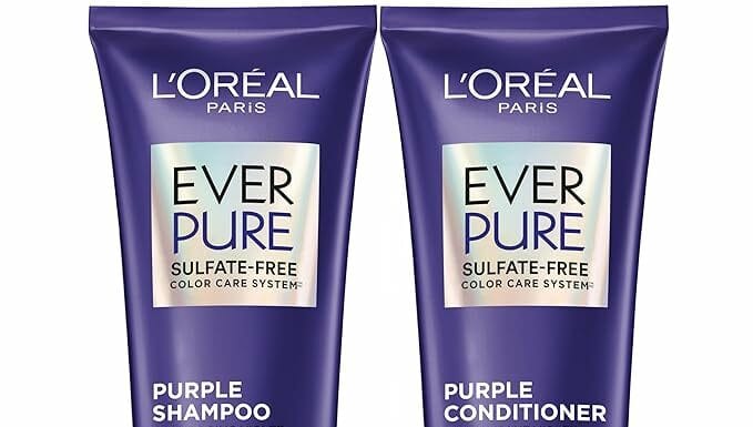L’Oreal Paris EverPure Purple Shampoo & Conditioner Review: Does It Tame Brassiness?