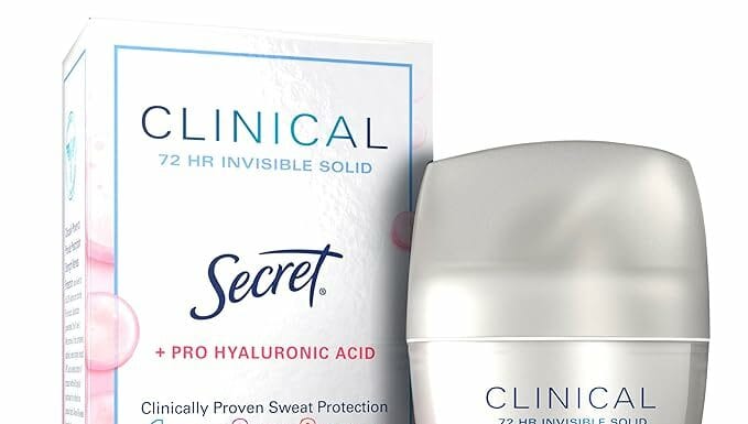 Secret Clinical Strength Deodorant Review: 72-Hour Protection, Stress Defense & Freshness