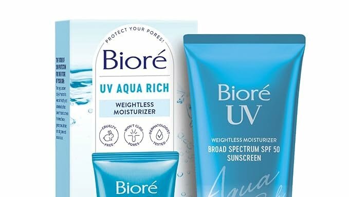 Bioré UV Aqua Rich Review: Lightweight Hydration & SPF 50 That Won’t Clog or Whitecast