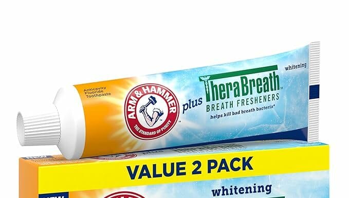 ARM & HAMMER Toothpaste Plus TheraBreath Review: Does This Minty Formula Deliver Fresh Breath & Whiter Teeth?