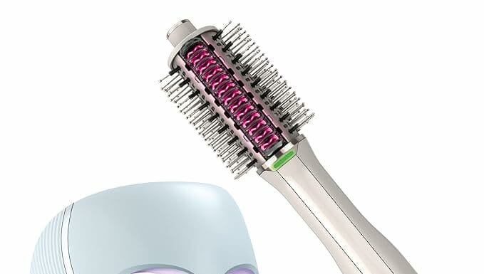 Shark CryoGlow LED Mask & SmoothStyle Brush Review: Does It Really Transform Skin & Hair?