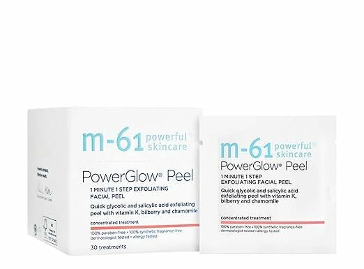 m-61 PowerGlow Peel Review: Does This 1-Minute Exfoliant Really Deliver Glowing Skin?