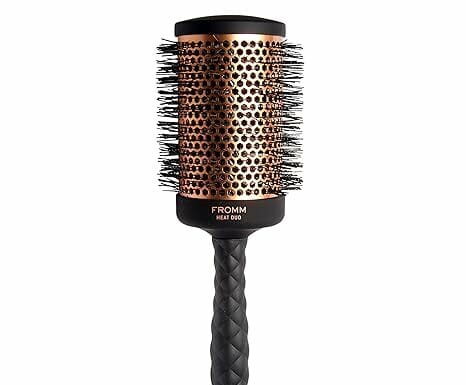 Fromm Heat Duo Copper x Ceramic Round Brush Review: Faster Blowouts & Frizz-Free Shine