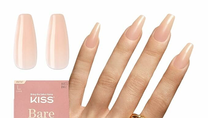 KISS Bare but Better Nude Drama Press-On Nails Review: Salon Look at Home?