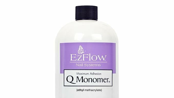 EZ Flow Q Monomer Review: Maximum Adhesion & Yellowing Prevention for DIY Nails
