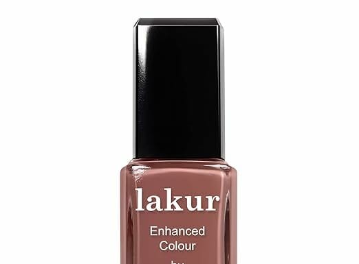 LONDONTOWN lakur Nail Polish Review: Chip-Resistant, Non-Toxic & Hydrating Nude Brown