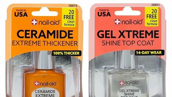 NAIL-AID Ceramide Extreme Thickener + Gel Top Coat Review: Does It Really Strengthen Nails?