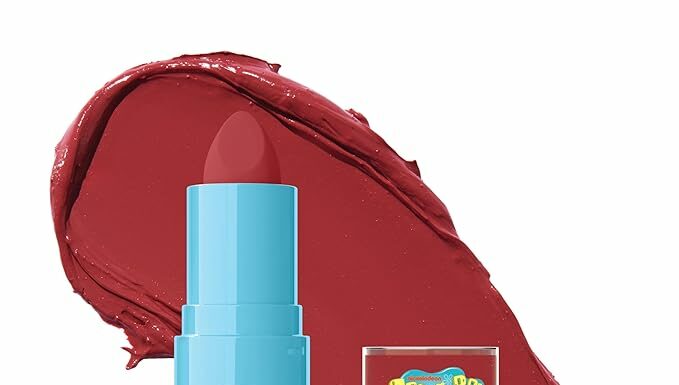 wet n wild Spongebob Lipstick – Krabs’ Kouture Review: Bold Color, Satin Finish