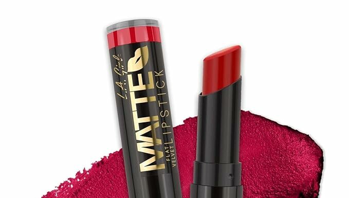 L.A. Girl Matte Flat Velvet Lipstick “Gossip” Review: Bold, Long-Lasting Comfort